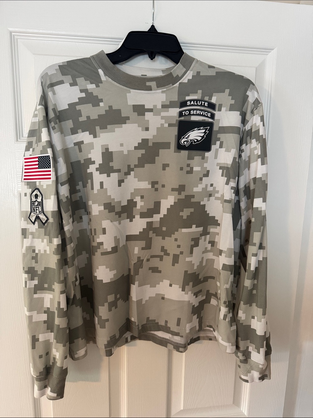 Philadelphia Eagles 'Salute to Service' Camo Long Sleeve